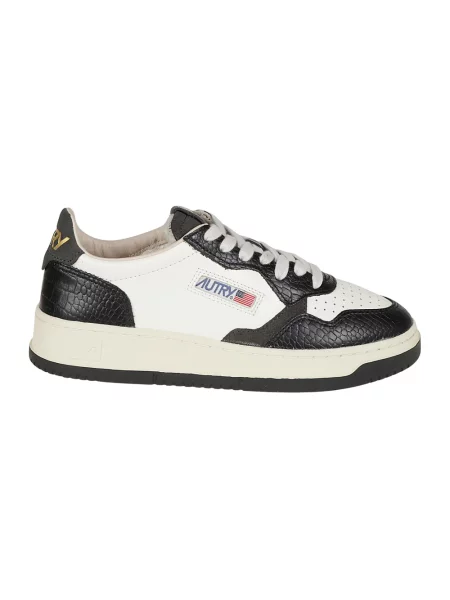 Sneakersy Autry skórzane białe