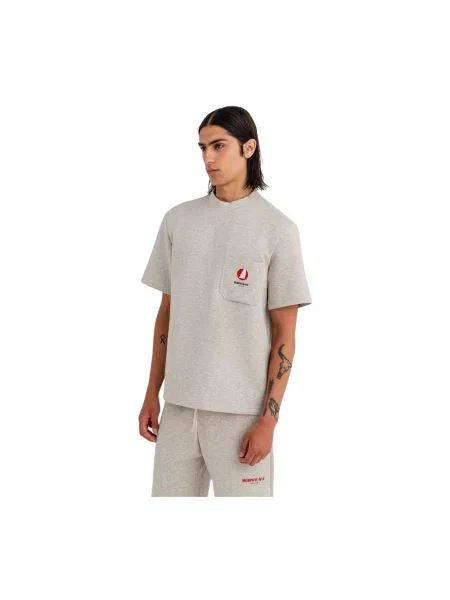 Bluza Murphy&nye z krótkim rękawem szara
