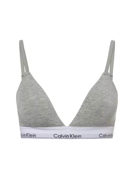 Calvin Klein biustonosz Kobiety Dżersej marmurkowy S szary