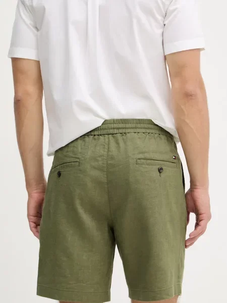 Spodnie Tommy Hilfiger zielone