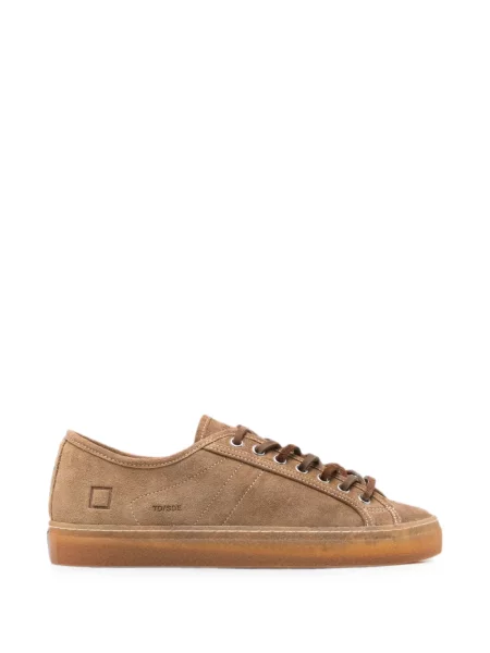 Sneakerși D.a.t.e. din piele de căprioară maro