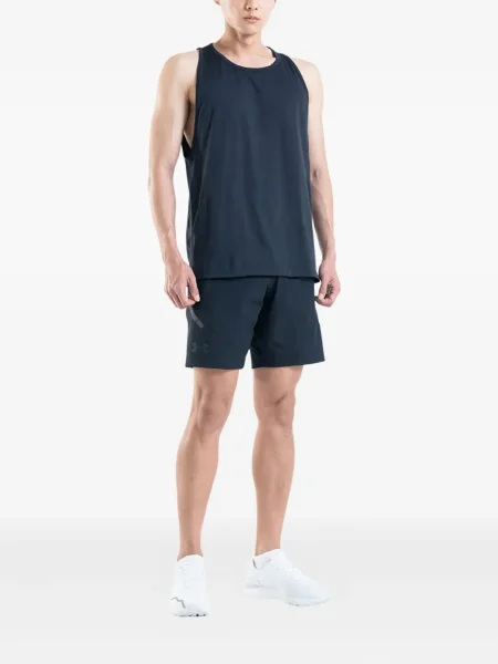 Pantaloni scurți Under Armour cu autograf negru