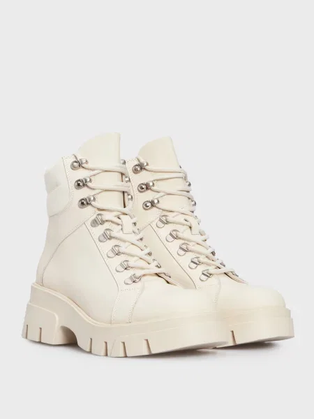 Ботинки Prpy из нубука белые