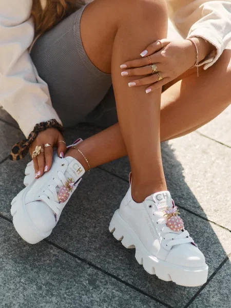 Kožené tenisky Chebello