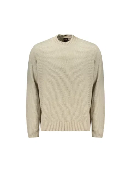 Sweter Boss beżowy