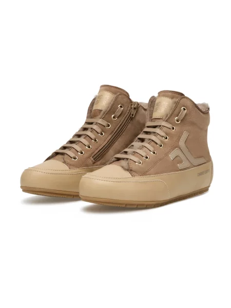 Sneakersy Candice Cooper wełniane beżowe