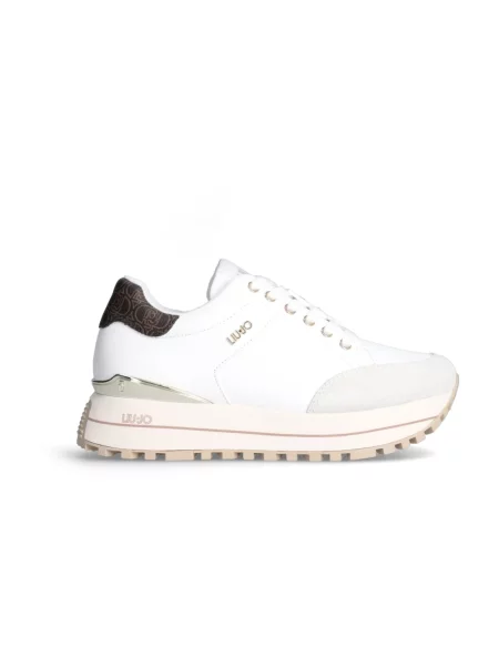 Sneakersy Liu Jo skórzane białe
