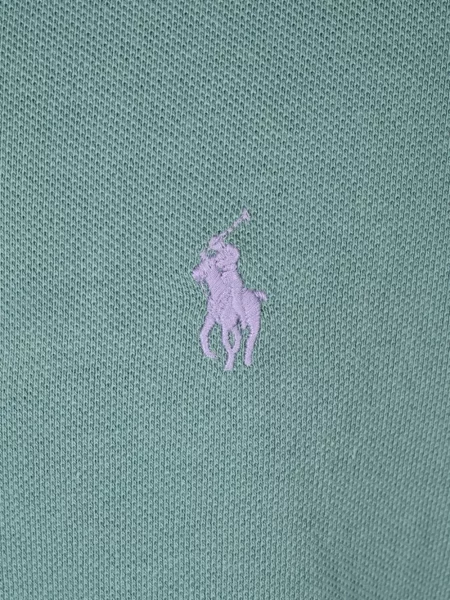 Polo Polo Ralph Lauren με αυτόγραφο από διχτυωτό πράσινο