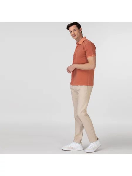 Lacoste Luźne Spodnie beżowy