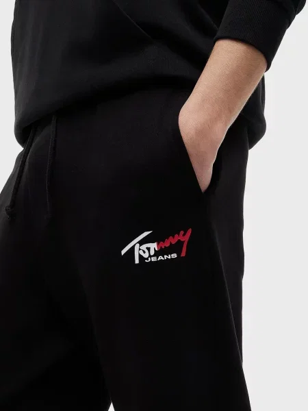 Спортивні штани Tommy Jeans чорні