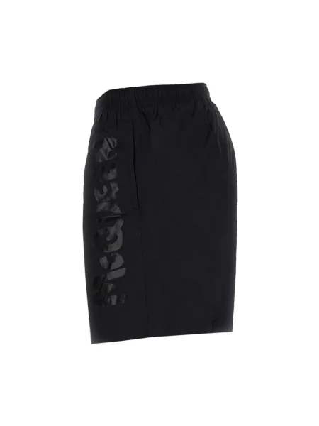 Szorty Alexander Mcqueen z logo czarne