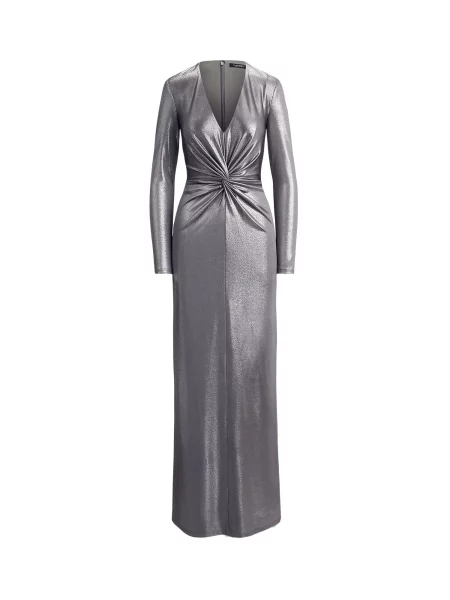 Lauren Ralph Lauren Rochie de seară piatră gri