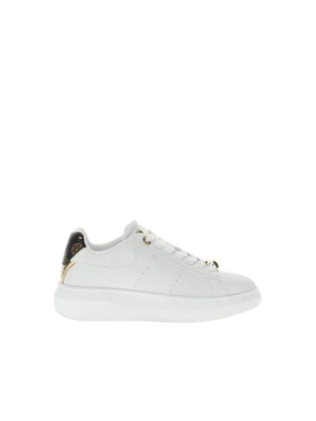 Sneakersy Guess skórzane białe