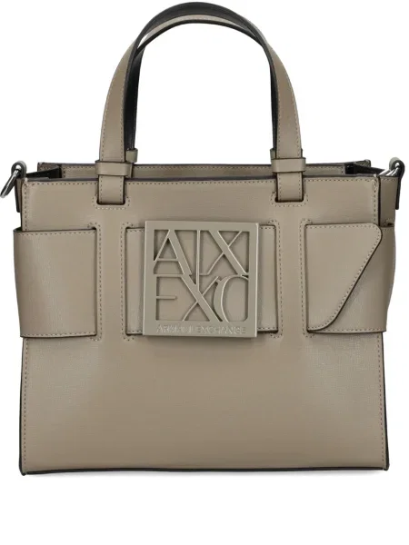 Geantă Armani Exchange maro