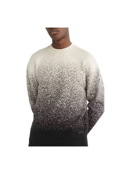 Sweter Calvin Klein żakardowy