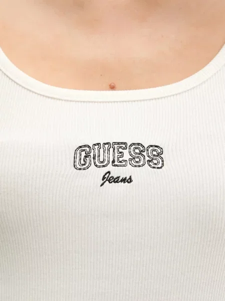 Топ Guess Jeans бежевий