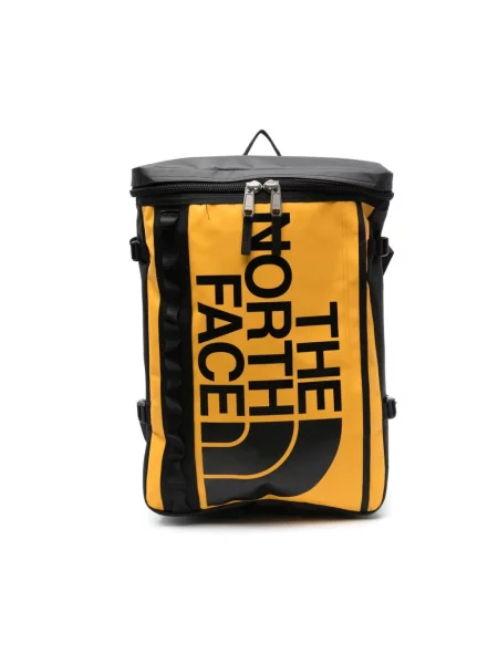 Plecak The North Face z nadrukiem żółty