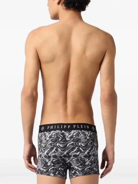 Bokserki dziecięce Philipp Plein czarne