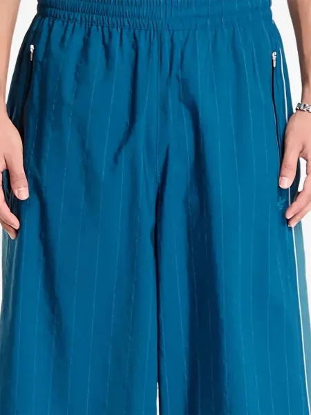 Top sport Adidas cu dungi de catifea cord tenis albastru