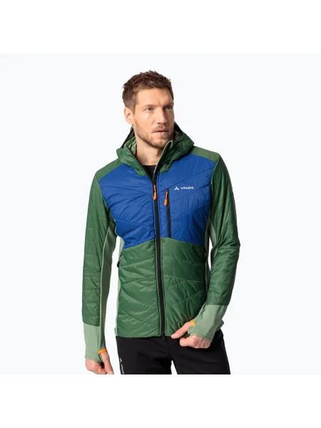 Мъжко изолирано яке VAUDE Sesvenna IV woodland зелено