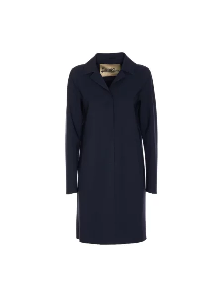 Płaszcz Herno niebieski