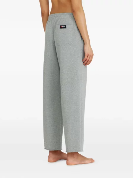 Pantaloni Diesel alergare cu cordon gri