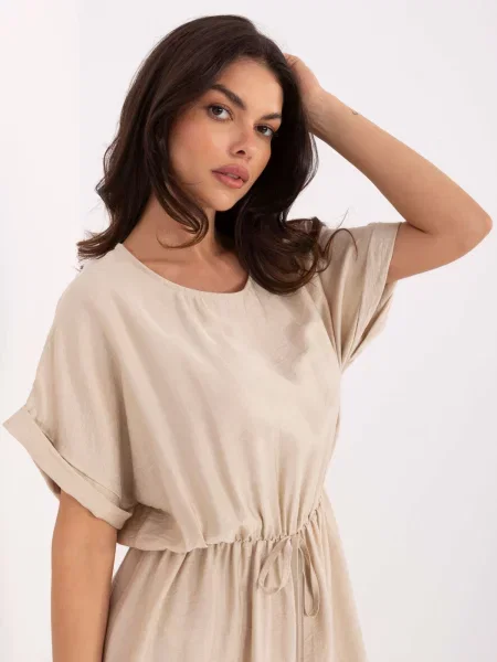 Odgovarati haljina Italy Moda bež