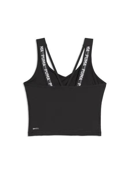 Koszulka na ramiączkach PUMA STRONG o wąskim kroju PUMA czarna