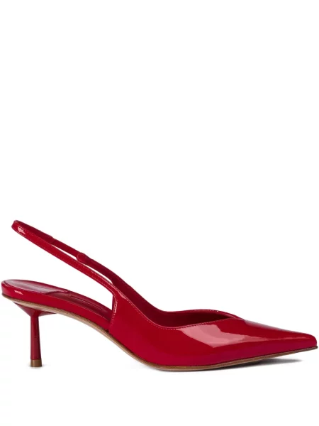 Pantofi cu toc Le Silla slingback roșu