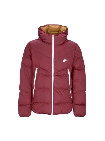 Kurtka puchowa Nike czerwona