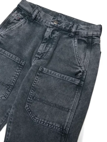 Jeansy dziecięce Diesel szare
