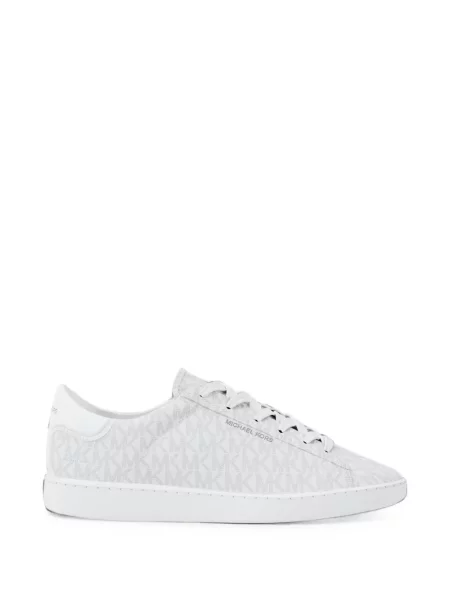 Sneakerși Michael Kors cu autograf alb