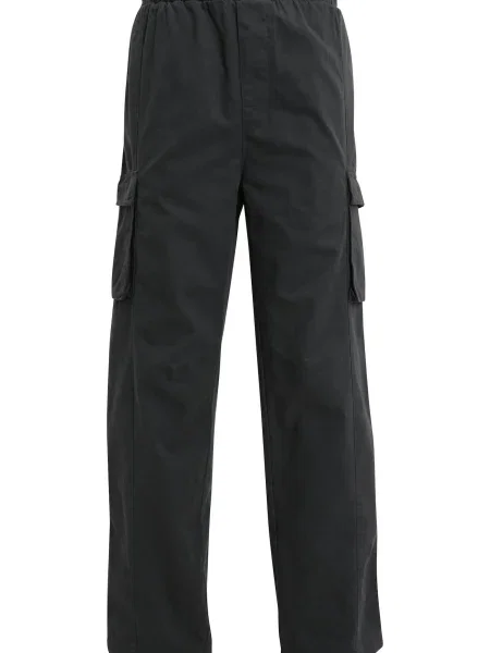 DEF Pantaloni cu Empire metalic gri