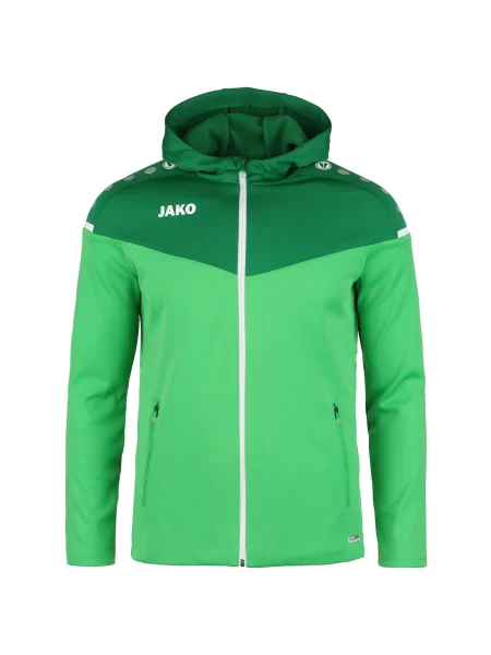 JAKO Geacă sport gri / verde deschis / verde închis alb