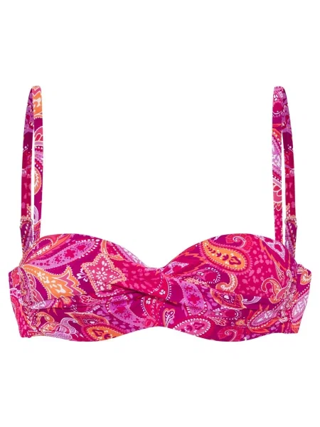 VIVANCE Bikini zgornji del lila / oranžna roza