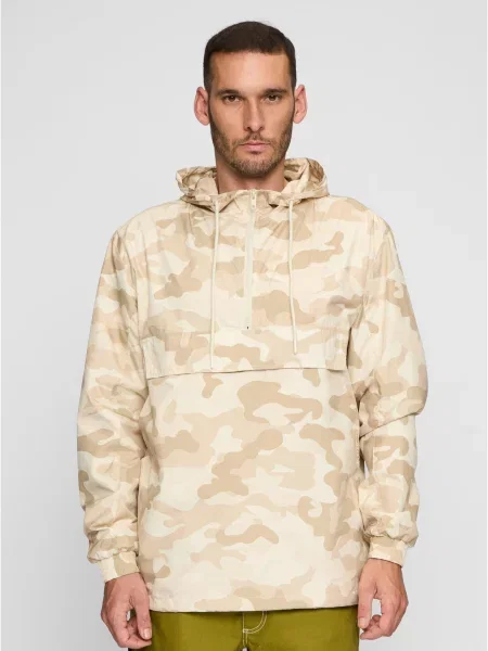 Vetrovka Urban Classics bež