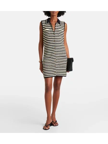Rochie Altuzarra cu dungi negru