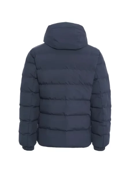 Parka Save The Duck s kapucí modrá