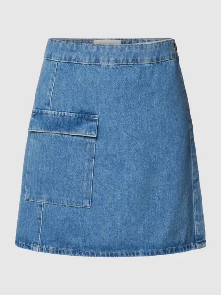 Ekskluzywna kolekcja — Spódnica jeansowa w stylu kopertowym Katharina Damm X P&c*