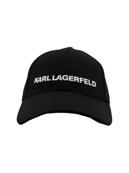 Karl Lagerfeld baseball sapka nyomott mintás fekete