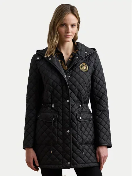 LAUREN RALPH LAUREN Демісезонна куртка Straight Fit чорний