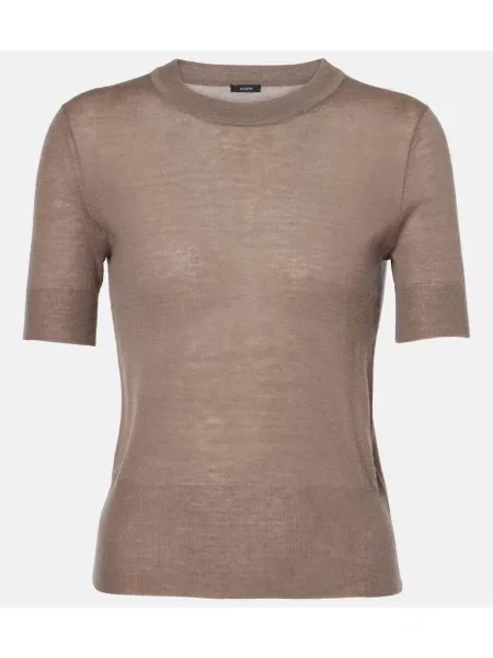 Pulover Joseph din cașmir bej