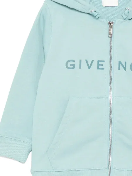 Bluza z kapturem dziecięca Givenchy niebieska