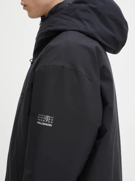 Пуховик Mm6 Maison Margiela черный