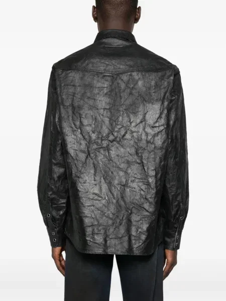 Cămașă Mm6 Maison Margiela albastru