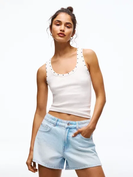 Bershka Jeans deschis albastru