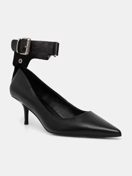 Pantofi cu toc Answear.lab din piele negru