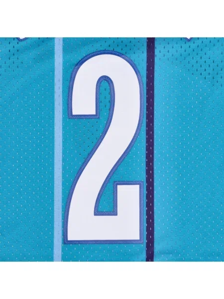 Koszulka sportowa Mitchell & Ness z dżerseju niebieska