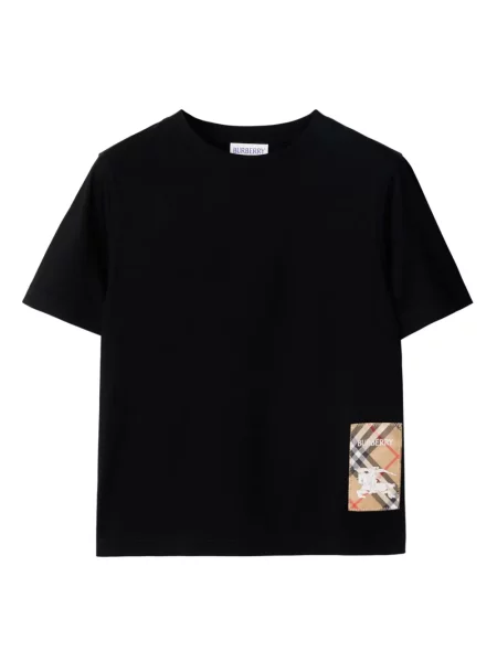 Koszulka dziecięca Burberry czarna