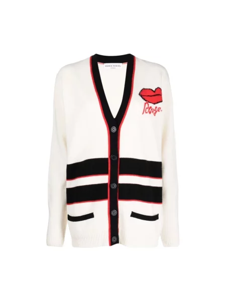 Sweter Sonia Rykiel wełniany casual biały